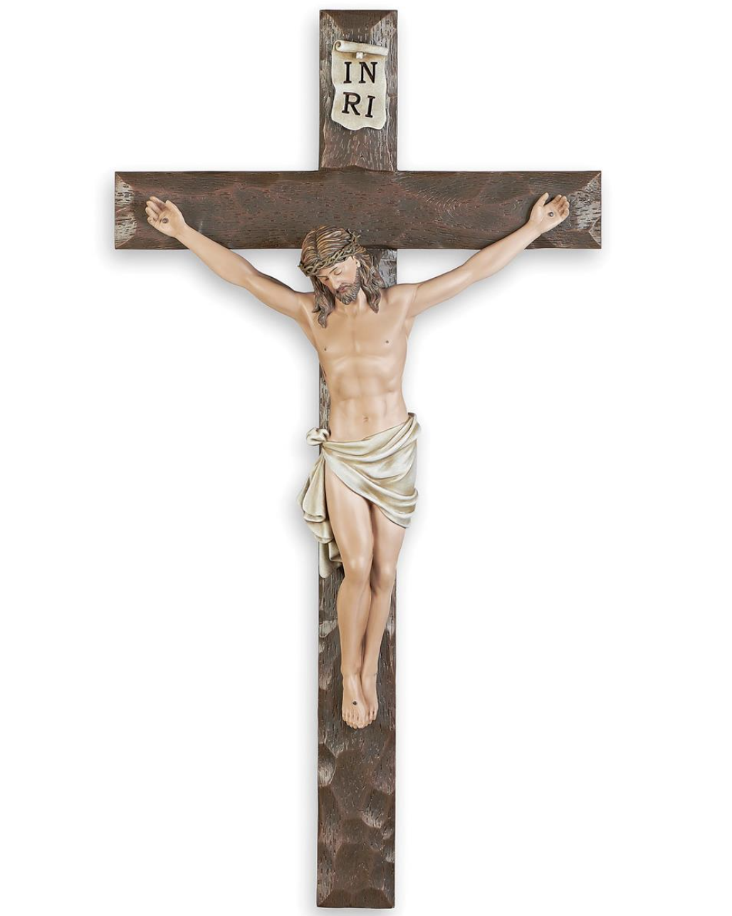 Espresso-FInish Crucifix 36.5"