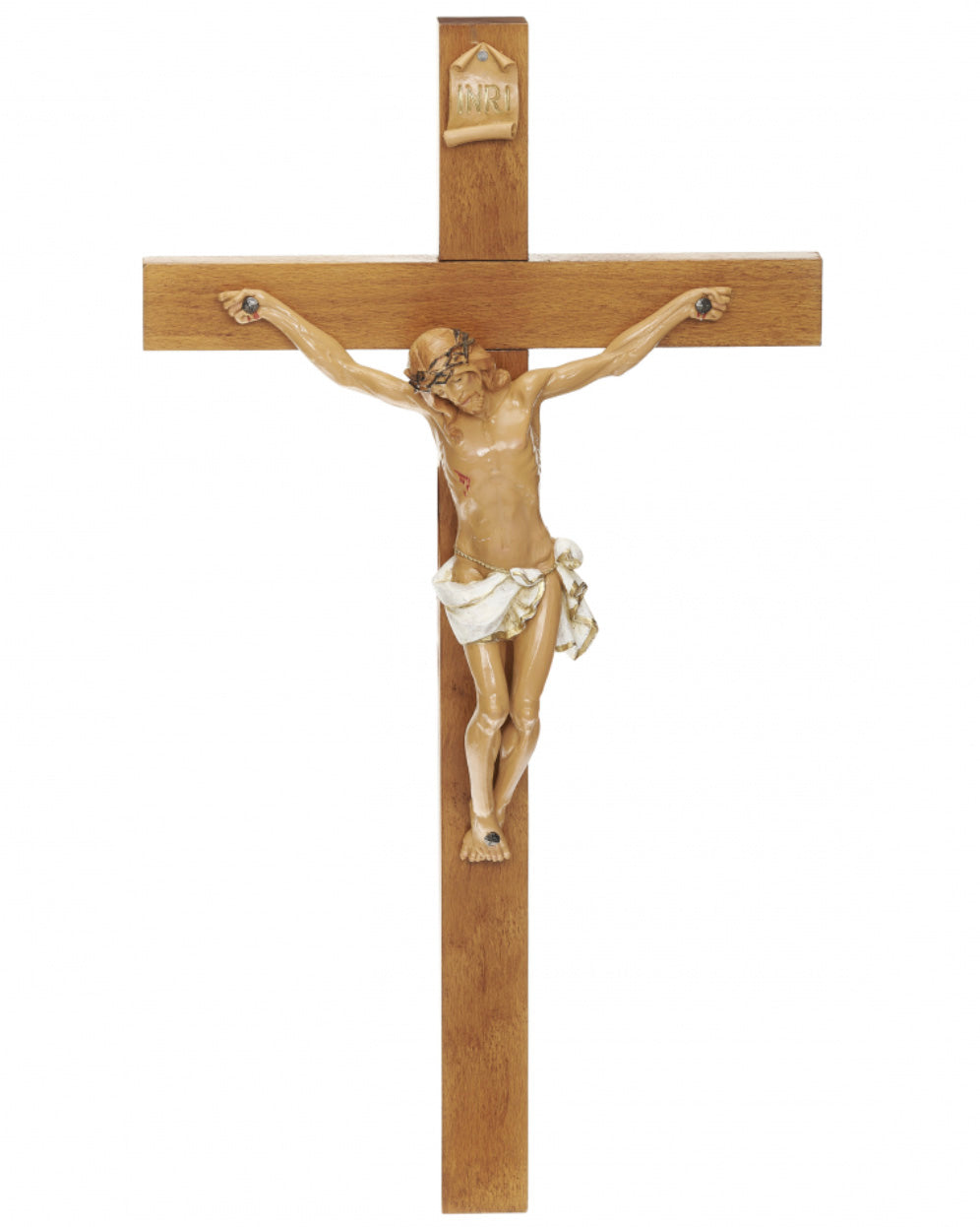 Fontanini Classic Wood Crucifix 22.5"