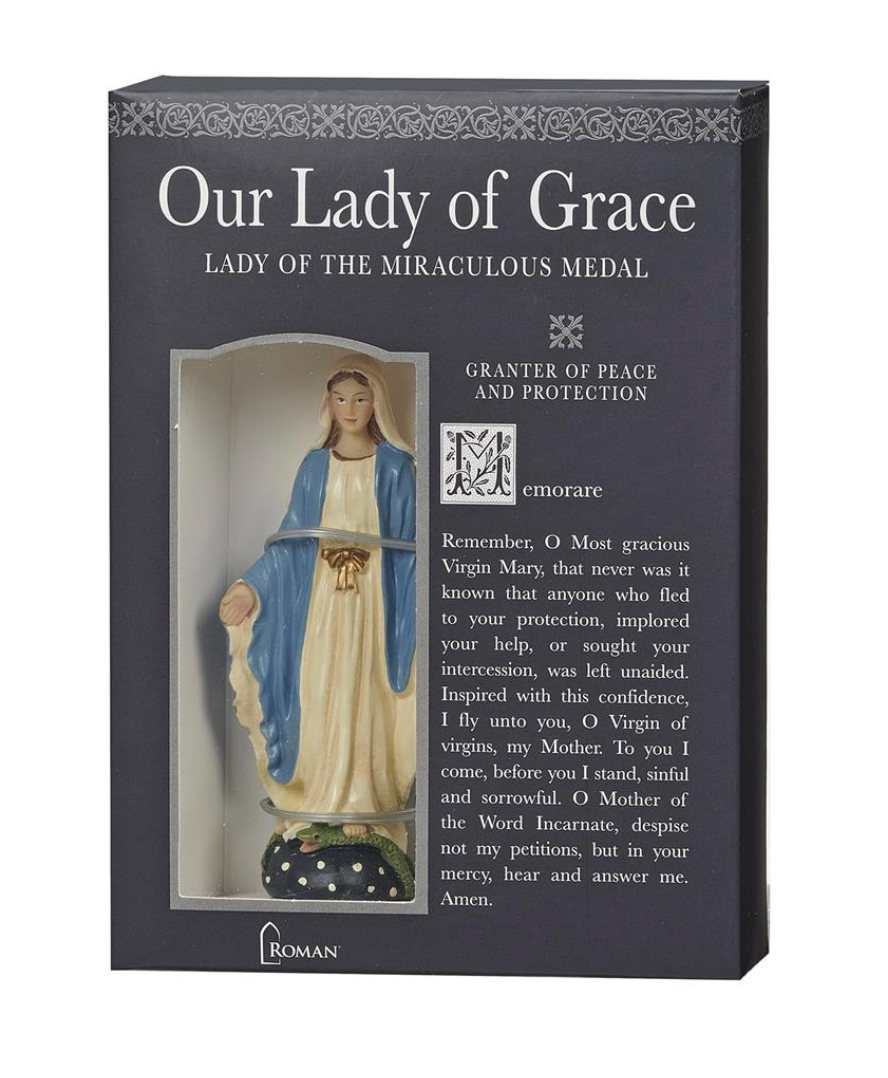 Our Lady of Grace Figurine 3.5" (Copy)