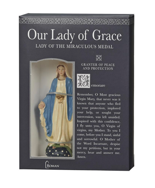 Our Lady of Grace Figurine 3.5" (Copy)