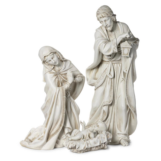 Holy Family Garden Statue 21" Scale, 3-Piece Set
