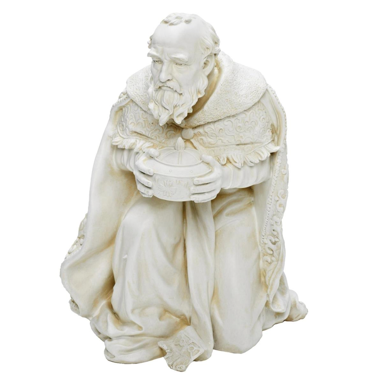 Indoor/Outdoor Ivory Nativity Set, 27" Scale