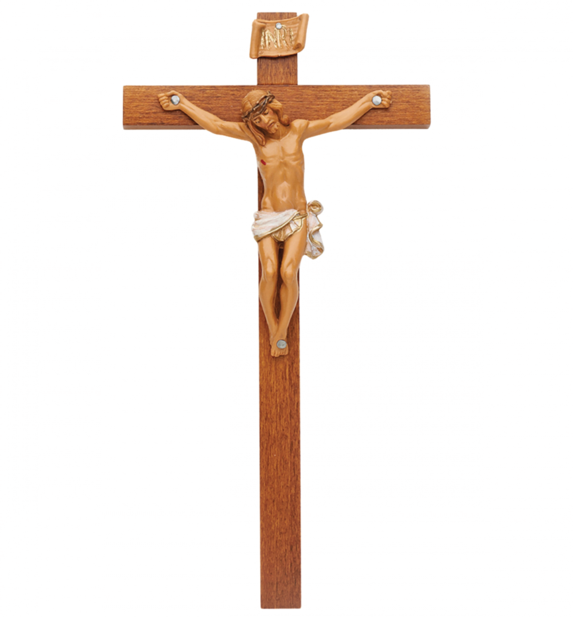 Classic Wood Crucifix by Fontanini