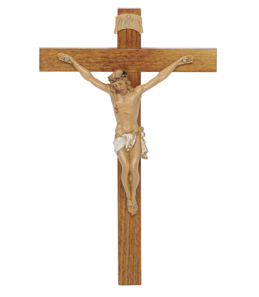 Classic Wood Crucifix by Fontanini