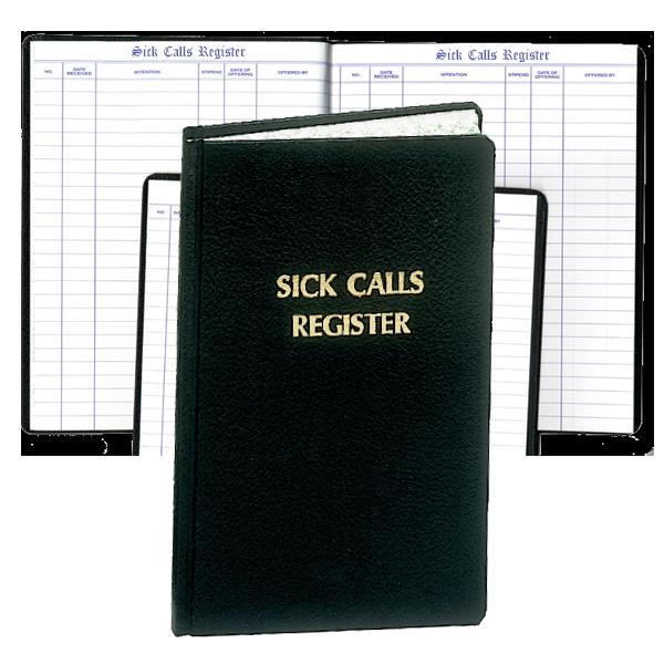 Small Sick Calls Register (1800 Entries) – Joseph's