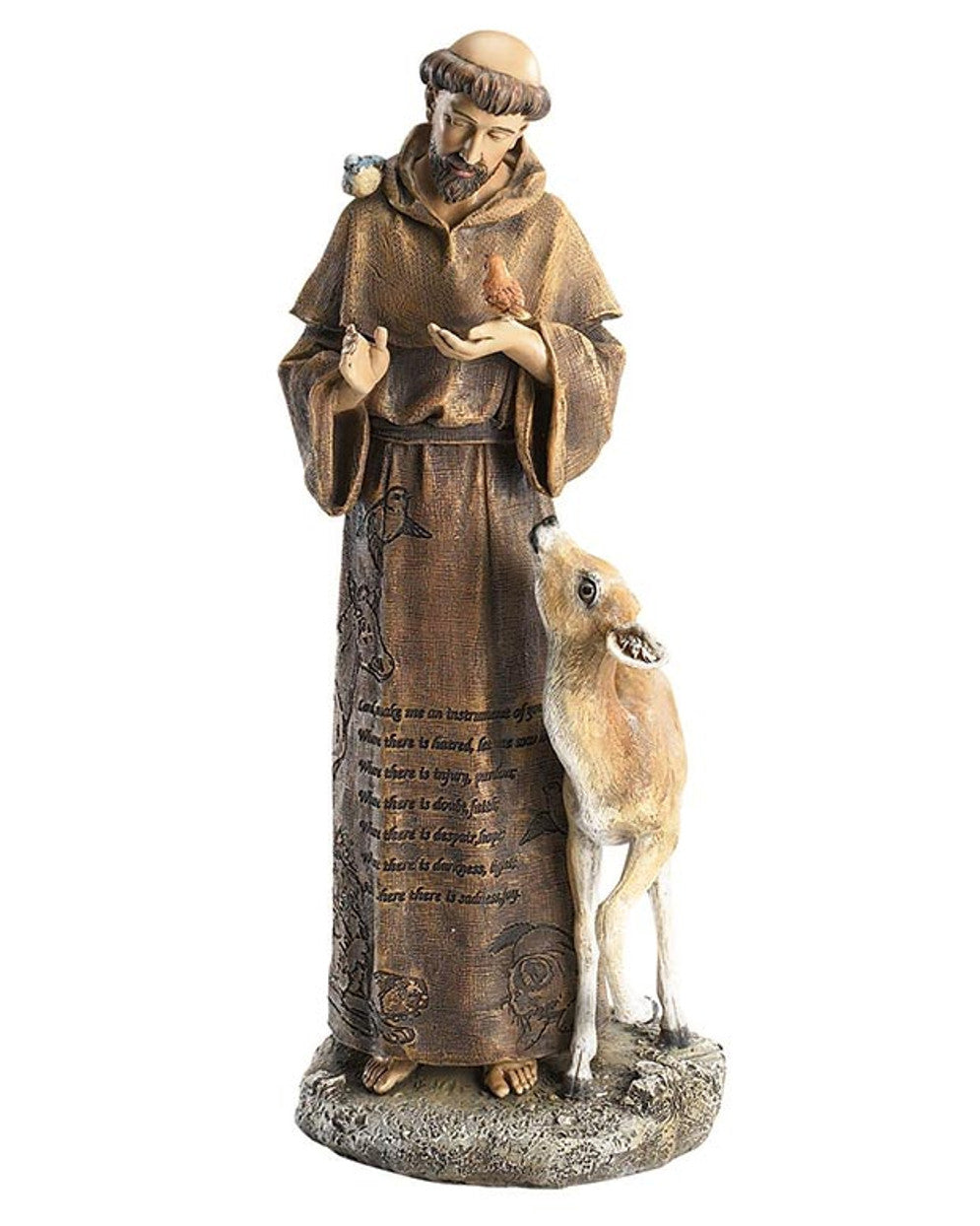 St. Francis of Assisi Statue 12"