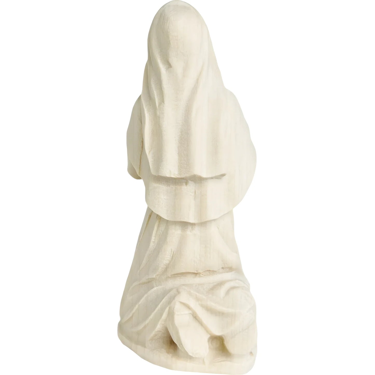 Santa Bernadette arrodillada Madera de Val Gardena | Escultura Sacra