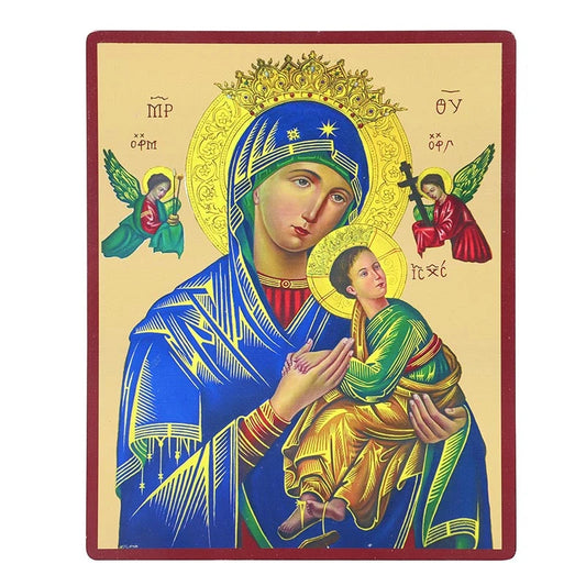 Our Lady of Perpetual Help Icon Wall Plaque