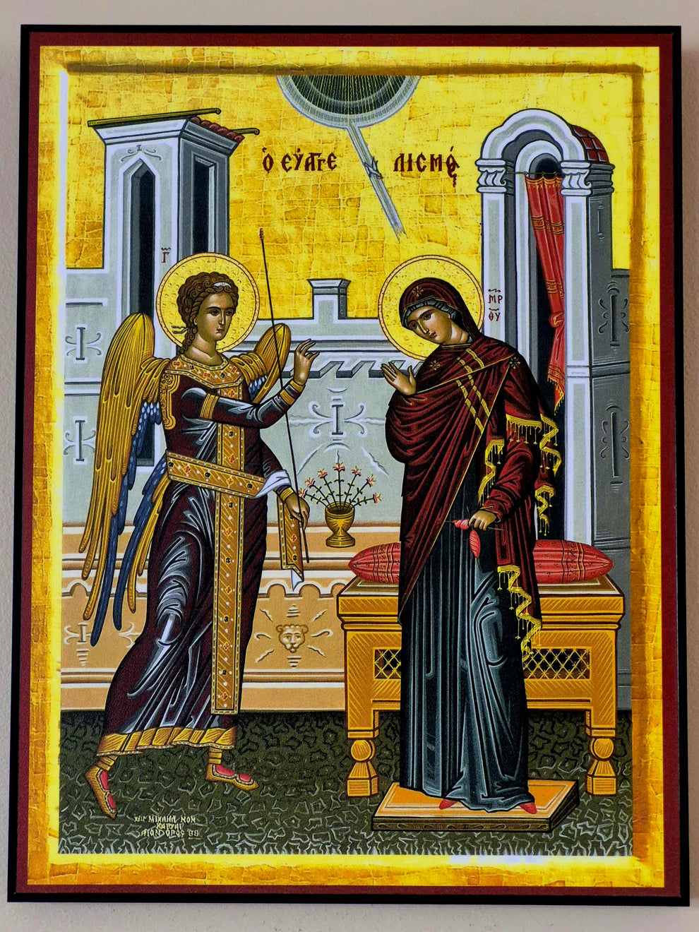 The Annunciation Icon 8x11"