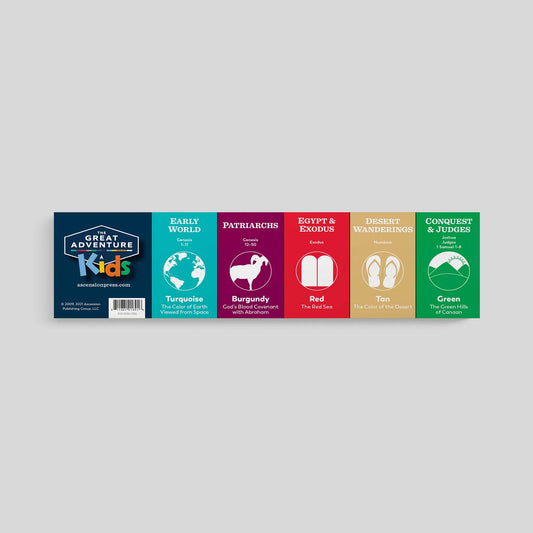 Set of book covers with color swatches on a gray background