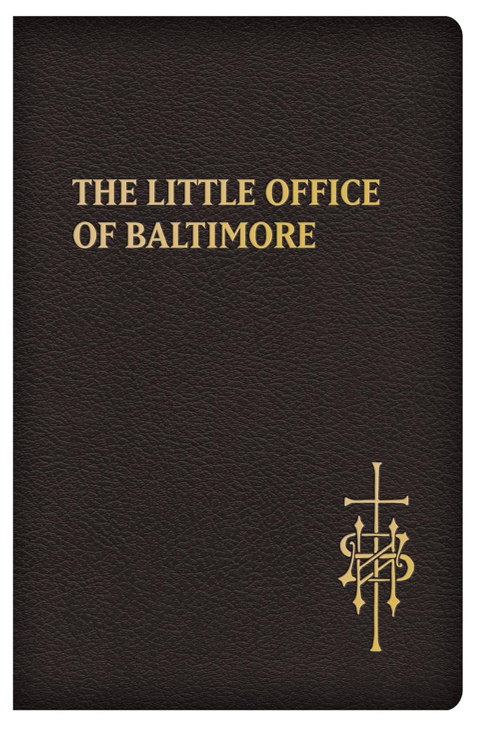 Black book cover with 'The Little Office of Baltimore' text and logo