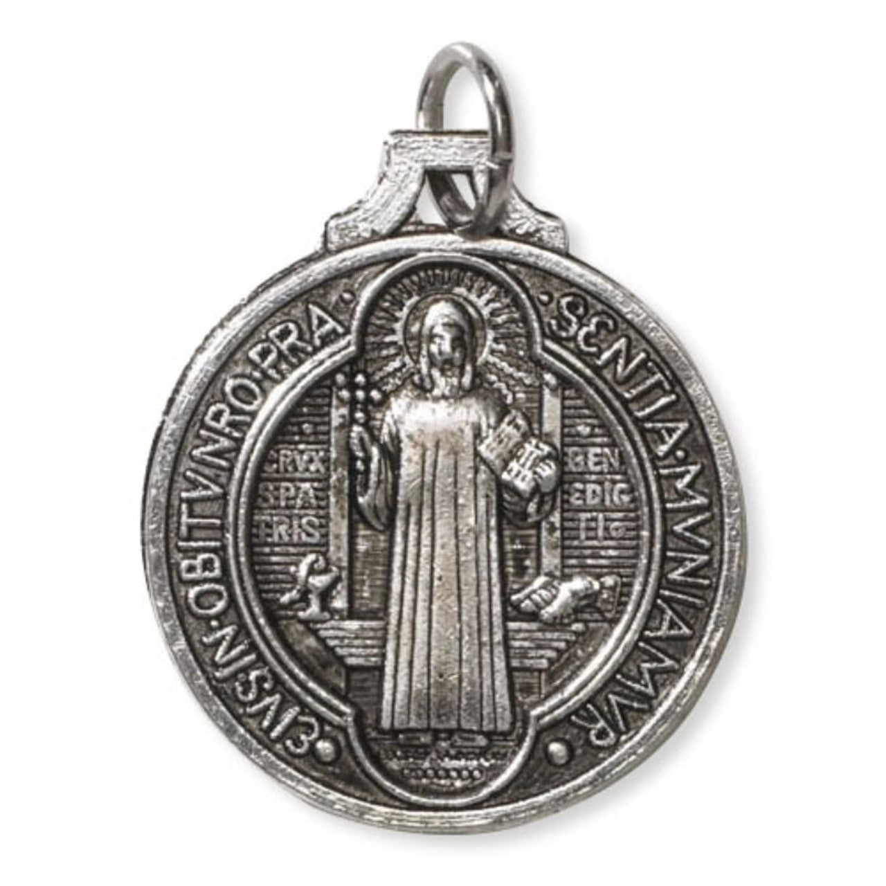 Silver Saint Benedict Medals