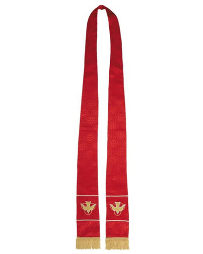 Maltese Cross Jacquard Priest Stole