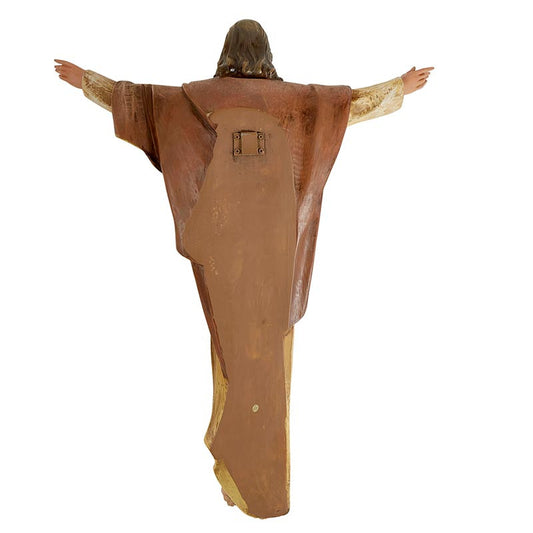 Statue murale Christ ressuscité 61 cm