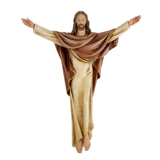 Risen Christ Wall Statue 24"