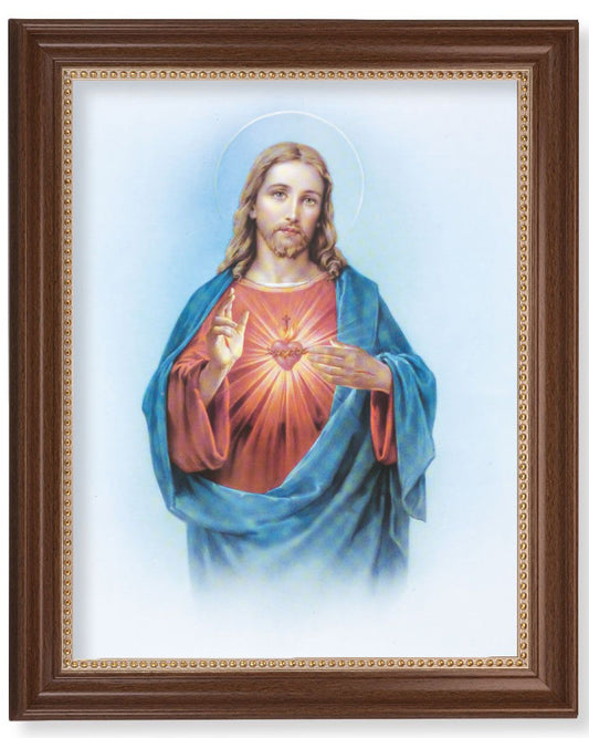 Sacred Heart Framed Print 11 x 14"
