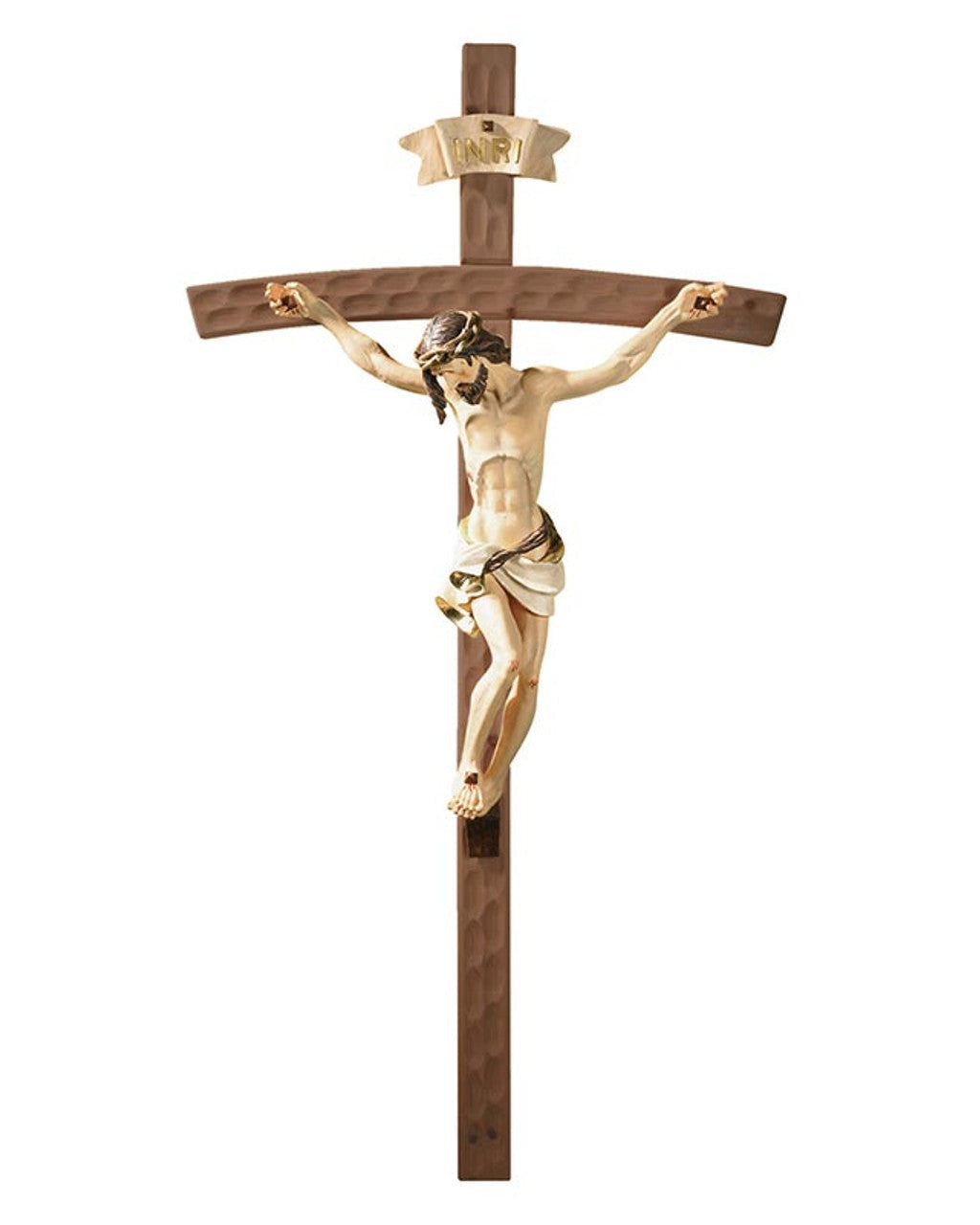 Wood Crucifix with Resin Corpus 50"