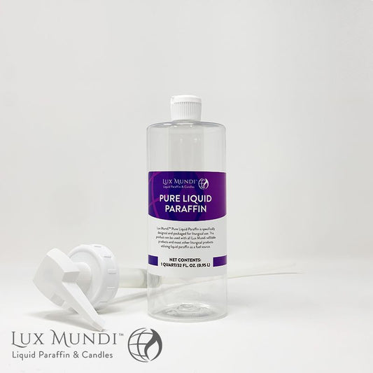 Botella vacía de Lux Mundi