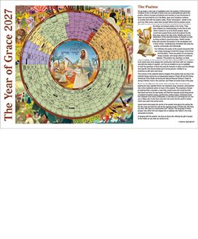 The Year of Grace Liturgical Calendar 2027, Paper Notebook (Pack of 25)