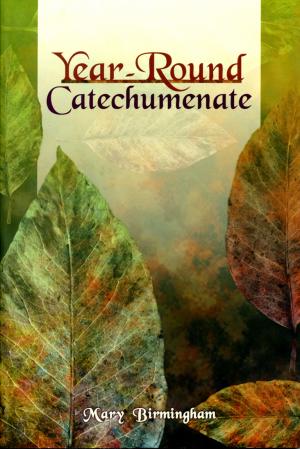 Book cover with autumn leaves and text 'Year-Round Catechumenate' by Mary Birmingham