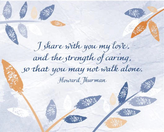Howard Thurman Greeting Card