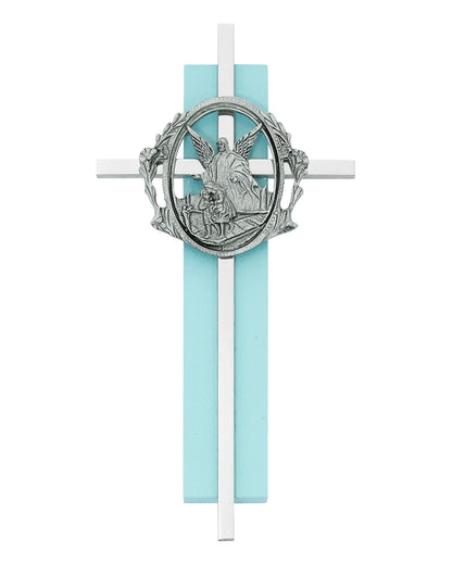 Croix Murale Ange Gardien 15 cm