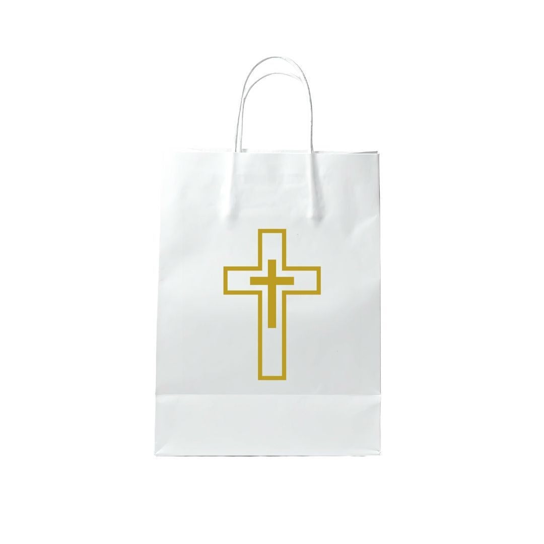 Petit sac-cadeau avec croix