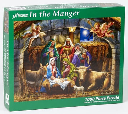 Jigsaw Puzzle: In the Manger (1000 Pieces)