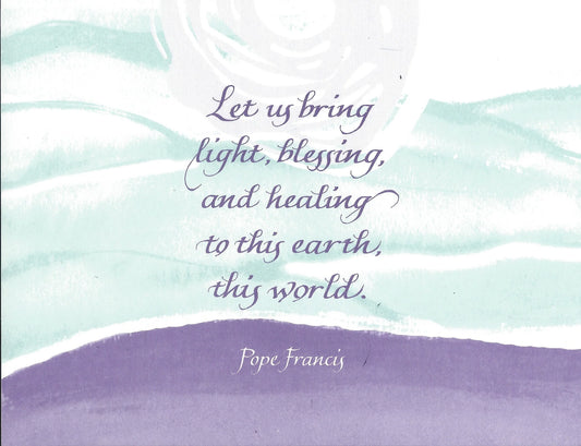 Pope Francis Greeting Card