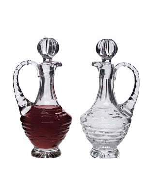 Lead Crystal Cruets 8oz