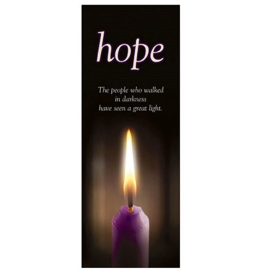 Hope Advent Candle Banner