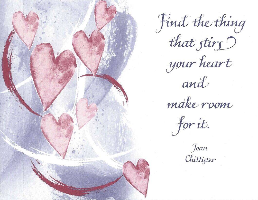 Make Room for It: Joan Chittister Greeting Card