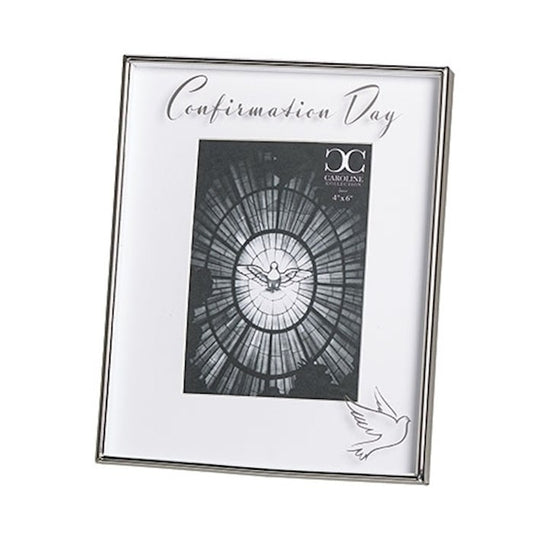 Cadre photo de confirmation en verre flottant