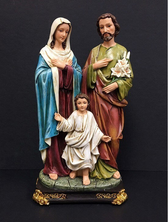 Holy Family Statue 12"