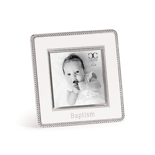 Square Baptism Frame 4 x 4"