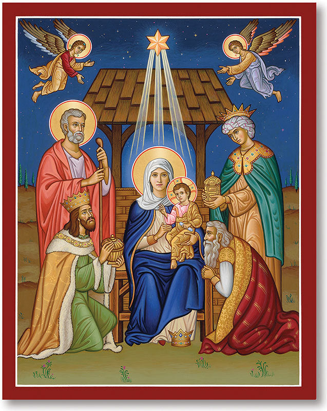 Glory to Newborn King Icon