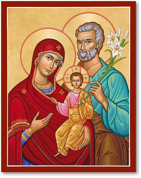 Holy Family Portrait Icon