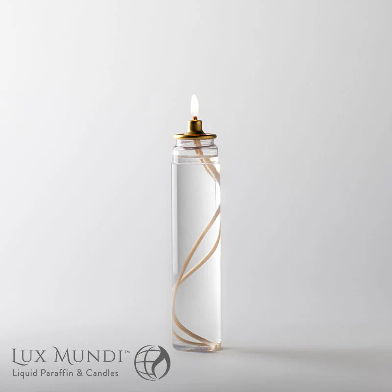 Vela desechable de aceite Lux Mundi (transparente)