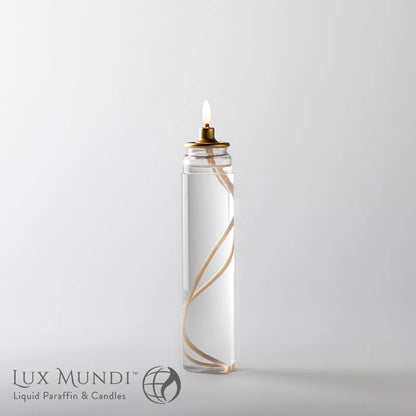 Vela desechable de aceite Lux Mundi (transparente)