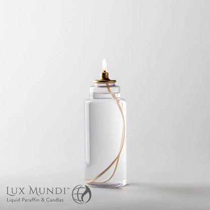 Vela desechable de aceite Lux Mundi (transparente)