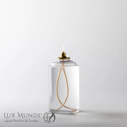 Vela desechable de aceite Lux Mundi (transparente)