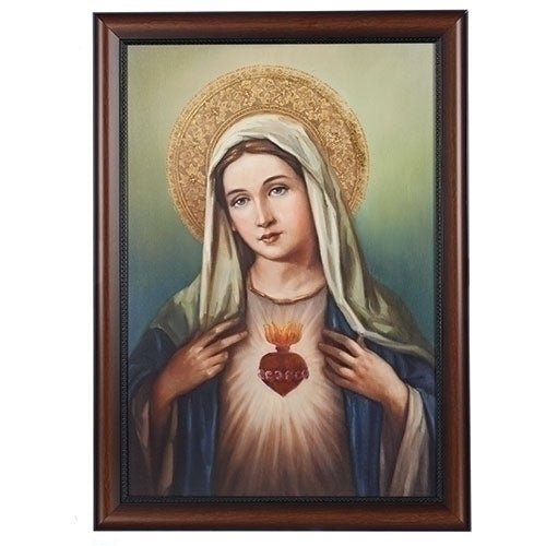 Immaculate Heart Framed Picture 20 x 27"