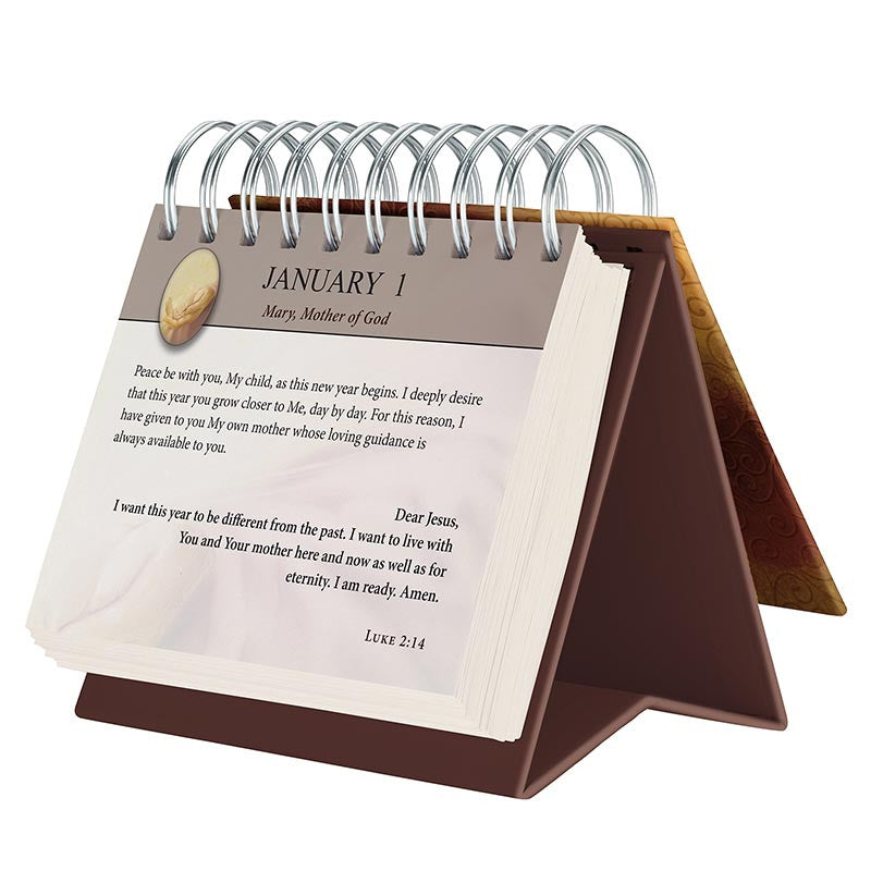Perpetual Desktop Calendar   Moments with Jesus