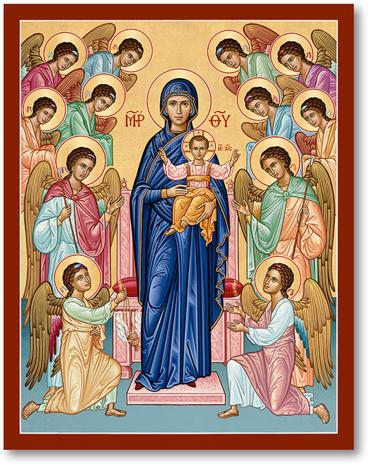 Queen of Angels Icon