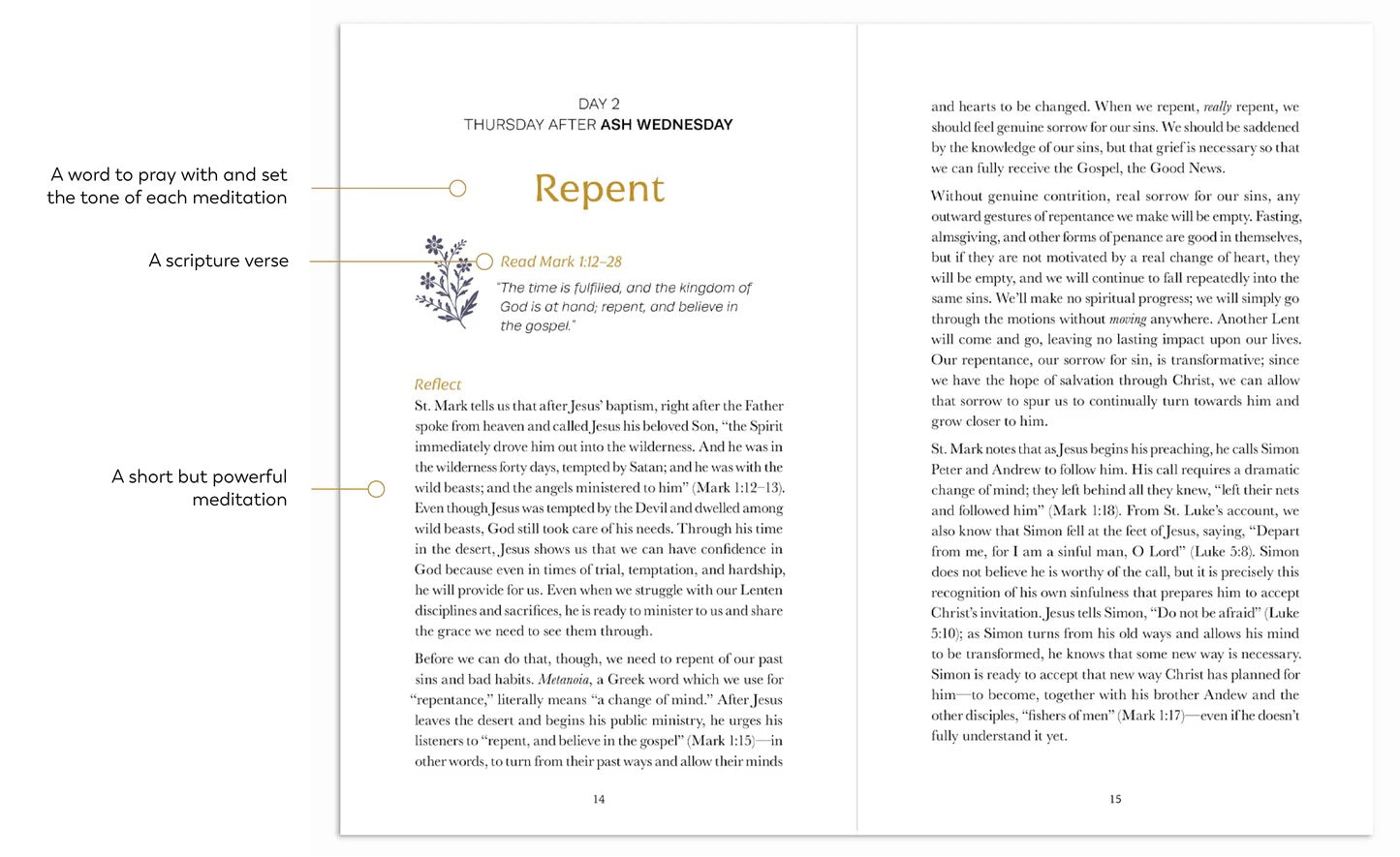 Page from a book or digital document with text, scripture references, and a logo.