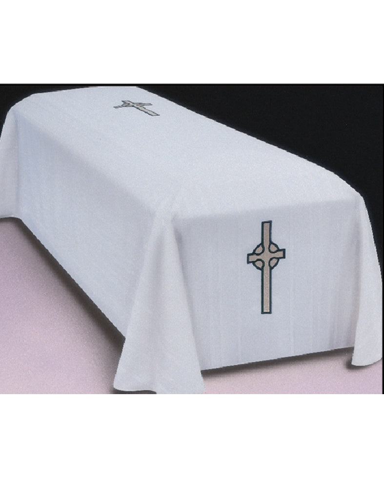 Funeral Pall with Celtic Cross 11 x 6'