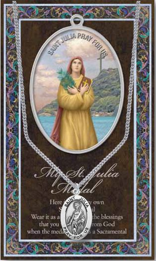 Ma médaille de Sainte Julie