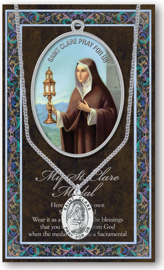 Ma médaille de Sainte-Claire