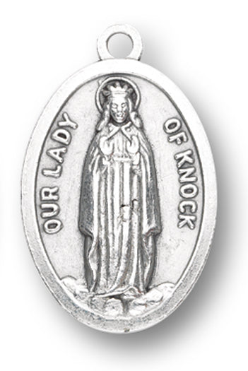 Médaille ovale de Notre-Dame de Knock 2,5 cm