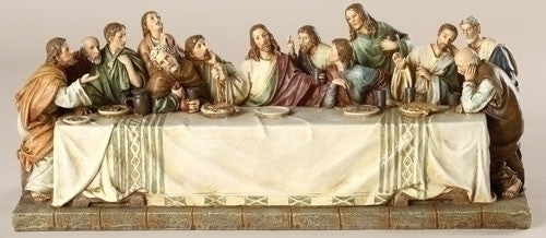 Last Supper Tabletop Statue - 11.25"